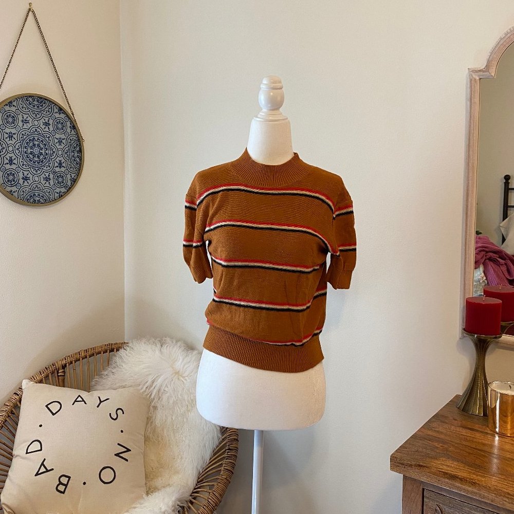 Free People Short Sleeve Sweater